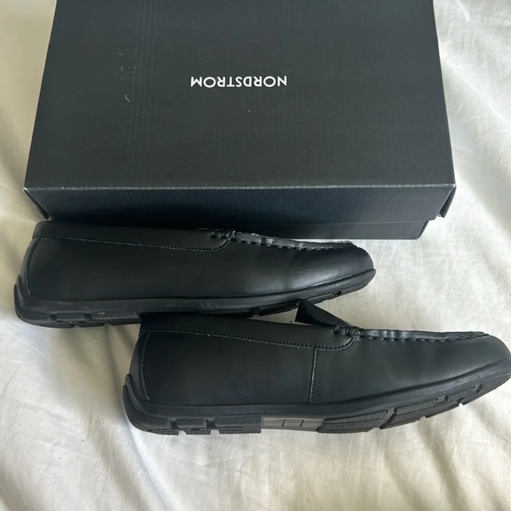 Nordstrom Kids Black Dress Shoes